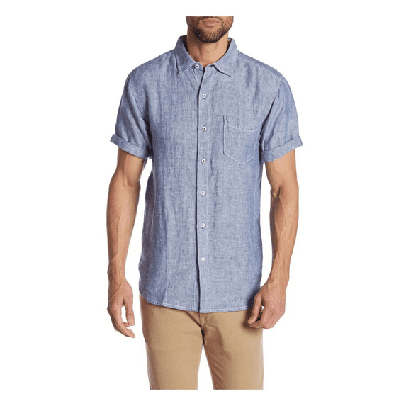 Tommy Bahama TB317966 Easy Breezer Short Sleeve Shirt Great Sea M