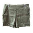 thumbnail image 1 of Tommy Bahama Women's Flat Front 4.5-inch Shorts, Sage, 6, 1 of 2