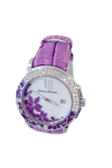 mother of pearl dial watches display picture 3