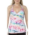 thumbnail image 1 of Tommy Bahama Womens Halter Reversible Tankini Swim Top, 1 of 2