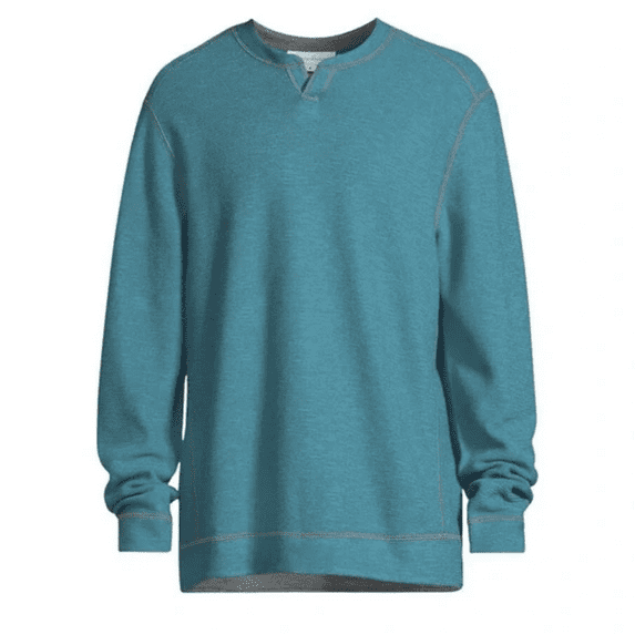 Tommy Bahama mens Fliprider Abaco Reversible Sweater, m, Blue