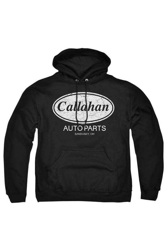 Callahan Auto Parts, Sandusky, OH Adult Pull-Over Hoodie, Black, 3X-Large