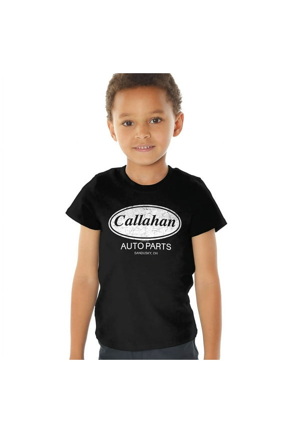 Callahan Auto Parts, Sandusky, OH Kids T Shirt (3) for Toddler Boys and Girls, Black
