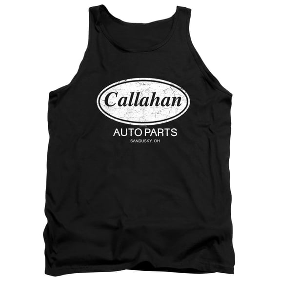 Tommy Boy Callahan Auto Parts, Sandusky, OH Unisex Adult Tank Top, Black, X-Large