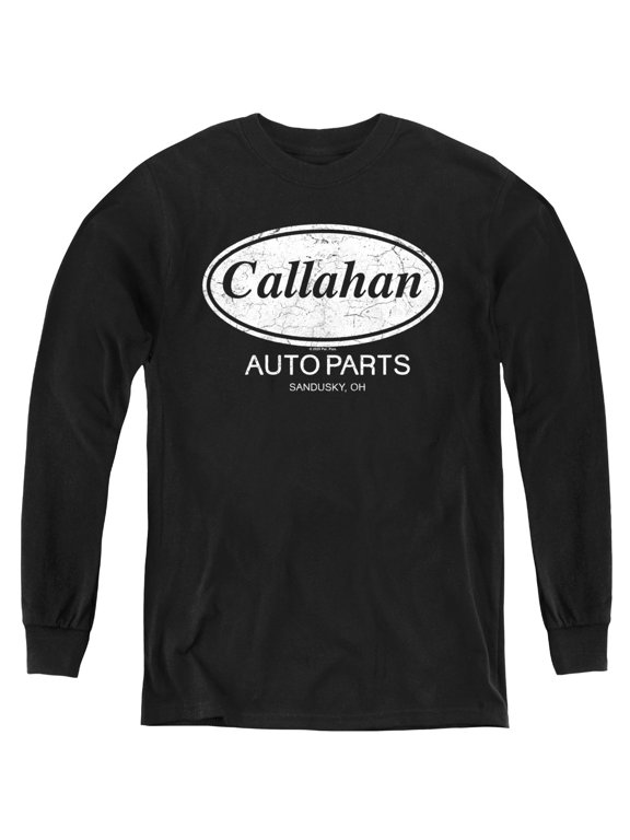 Callahan Auto Parts, Sandusky, OH Youth Long Sleeve T Shirt, Black, Medium