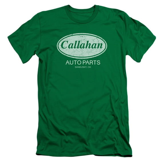 Tommy Boy Callahan Auto Adult 30/1 T-Shirt Kelly Green