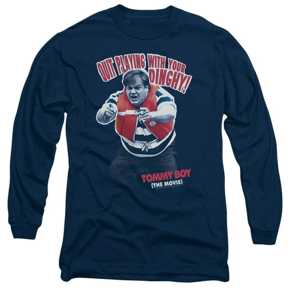 Tommy Boy Dinghy Long Sleeve Adult 18/1 T-Shirt Navy