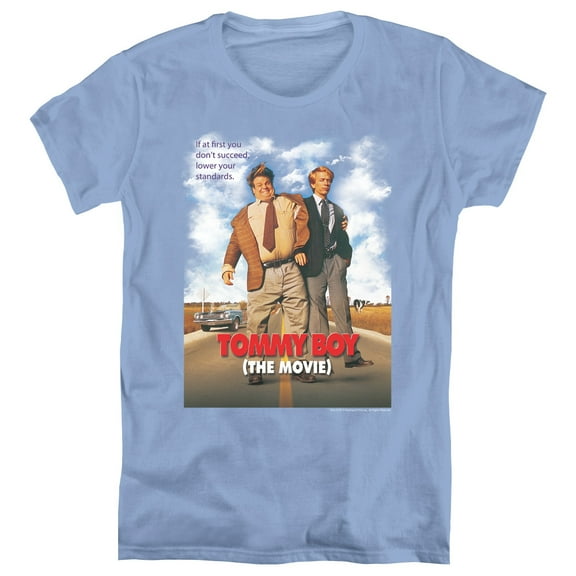 Tommy Boy - Movie Poster - Women's Short Sleeve Shirt - Large