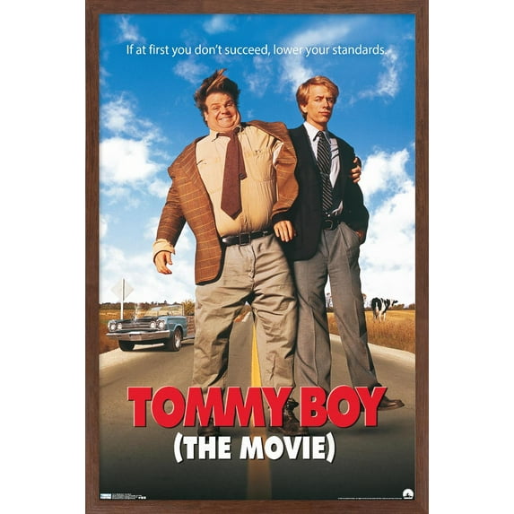 Tommy Boy - One Sheet Wall Poster, 14.725" x 22.375" Framed
