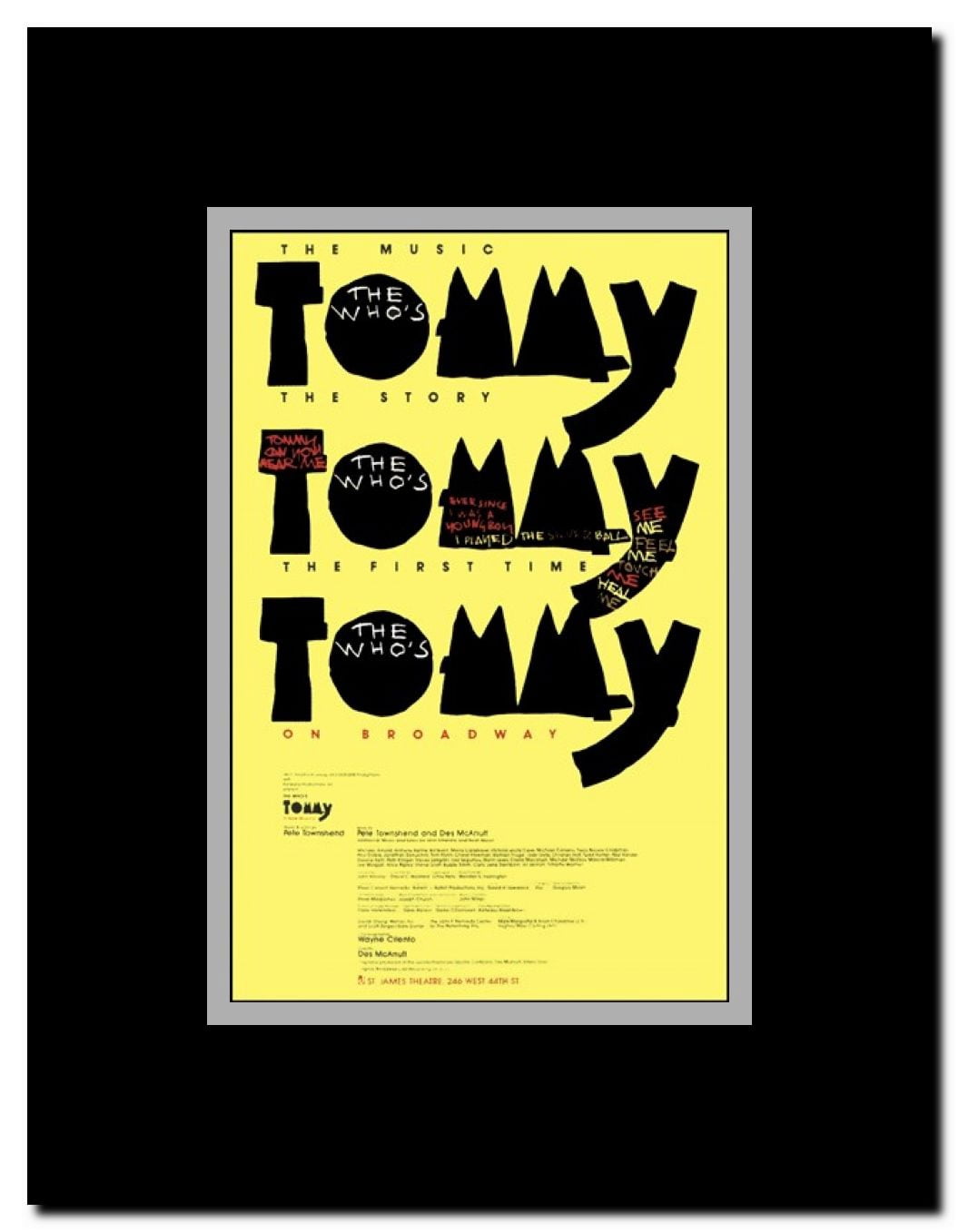 Tommy (Broadway) Framed Movie Poster
