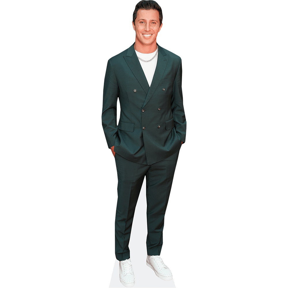 Sagoma Di Cartone Di Rhys Darby In Abito Verde, Formato Mini (60,5 Cm), Ritaglio Celebrity Per Feste, Scherzi, Foto E Regali Per Fan, Alta Definizione, Fatto In Europa - 3