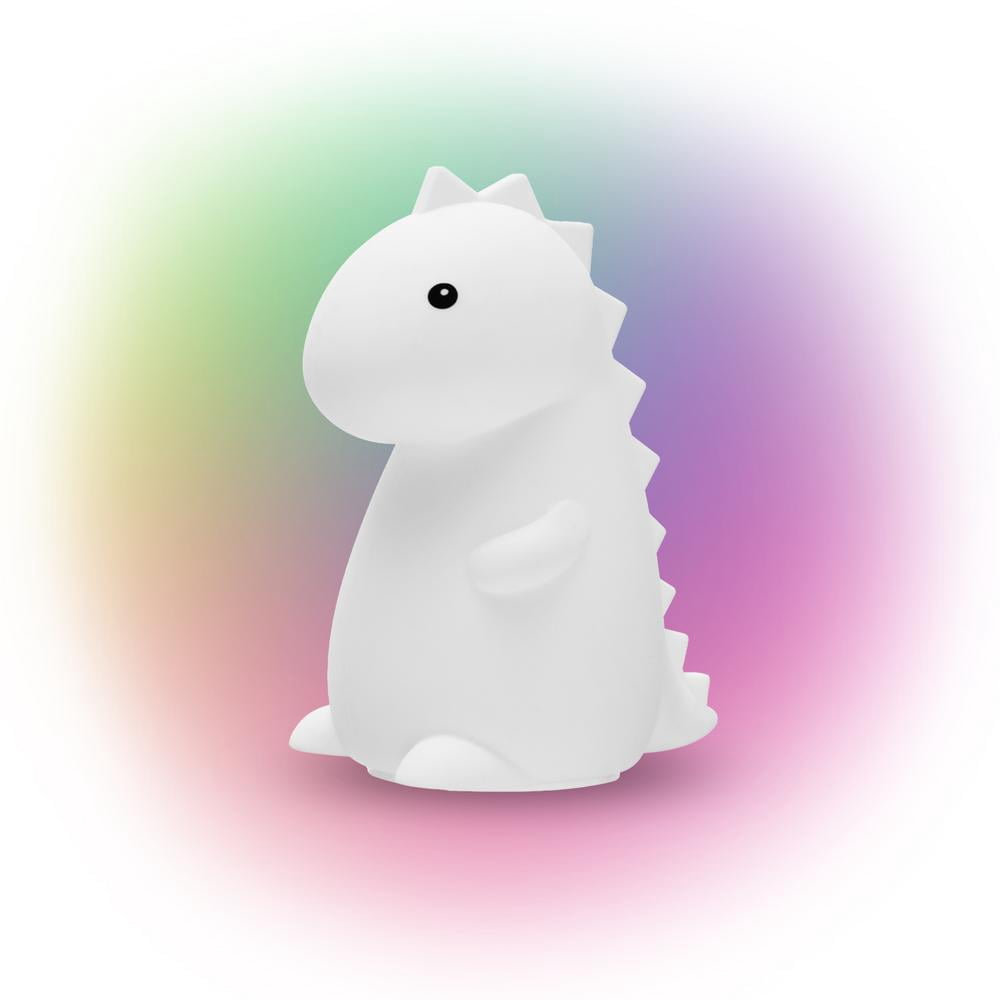 Tommy Dinosaur MultiColor changing LED Rechargeable Silicone Night Light Lamp