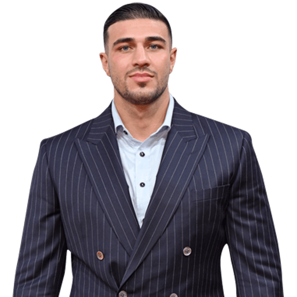 Tommy Fury (Blue Jacket) Half Body Buddy Cutout