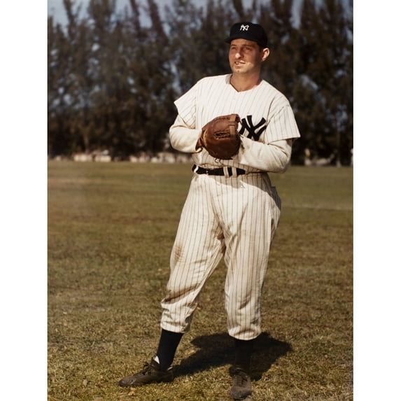 Tommy Henrich Portrait (16 x 20)