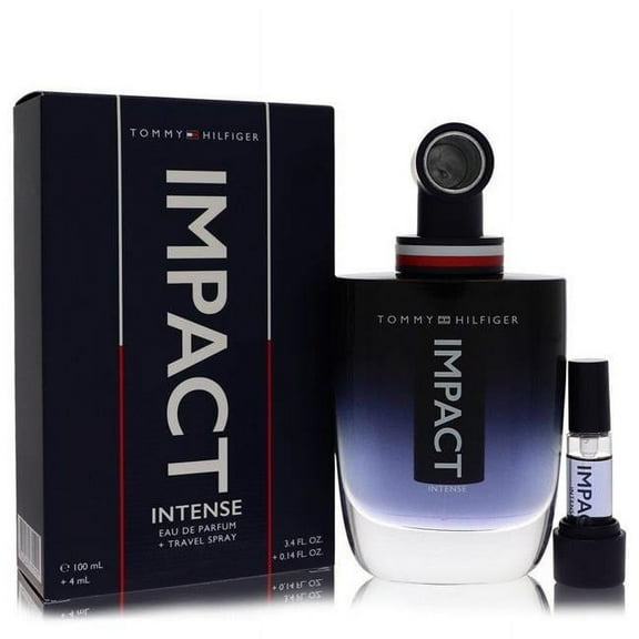 Tommy Hilfiger 564790 100 ml Impact Intense Cologne Eau De Perfume Spray & 0.14 Travel Spray for Men