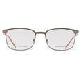 thumbnail image 1 of Tommy Hilfiger 1643 Full Rim Rectangular Semi Matte Dark Ruthenium Eyeglasses, 1 of 2