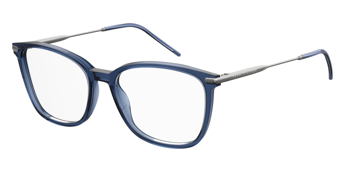 Tommy Hilfiger 1708 Full Rim Rectangular Azure Eyeglasses 