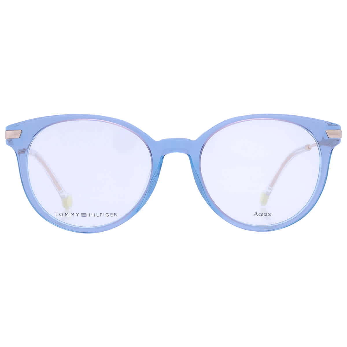 Tommy Hilfiger 1821 Full Rim Oval Modified Blue Eyeglasses  display picture 1