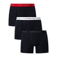 thumbnail image 1 of Tommy Hilfiger 3 Pack Signature Cotton Essentials Boxer Briefs, Black, 1 of 9