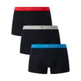 thumbnail image 1 of Tommy Hilfiger 3 Pack Signature Cotton Essentials Trunks, Black, 1 of 9
