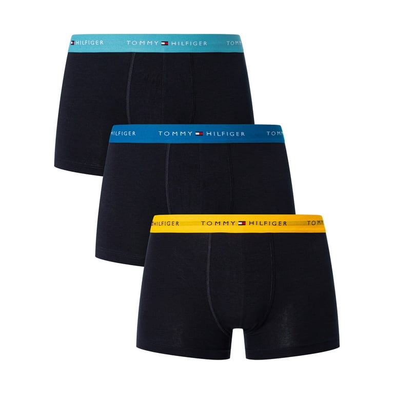 Tommy Hilfiger Underwear 3 Pack Trunks Black