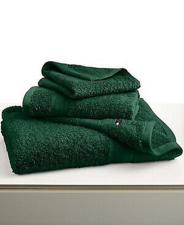 Tommy Hilfiger Navy Milleraies Towel - Hand Towel (£26) ❤ liked