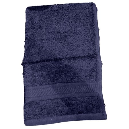 Tommy Hilfiger All American Plush Cotton Terry 16" x 26" Hand Towel - Navy