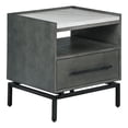 thumbnail image 1 of Tommy Hilfiger Ascher Bedside Table in Nantucket Gray, 1 of 10
