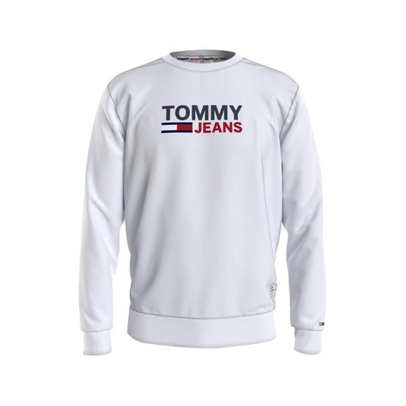 Tommy Hilfiger Bart Crew Mens Active Sweaters Size XXL, Color: White/Black