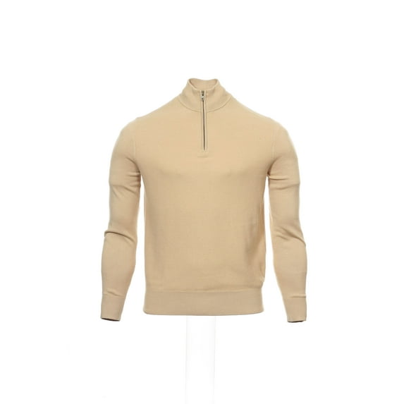 Tommy Hilfiger Beige Gradient Half Zip Sweater , Size 2XLarge