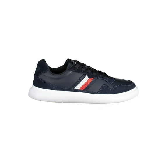 Tommy Hilfiger Blue Leather Men Sneaker
