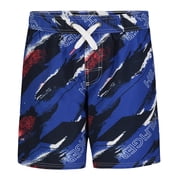 Tommy Hilfiger Boys Swim Trunks with UPF 50+ Sun Protection, Wave AOP, 18-20