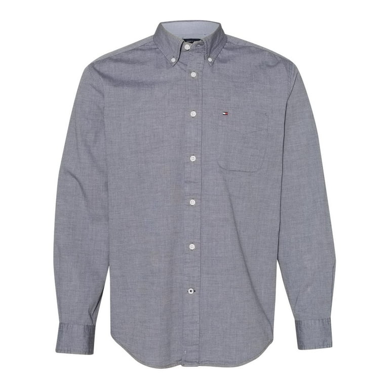 Tommy hilfiger sale chambray shirt