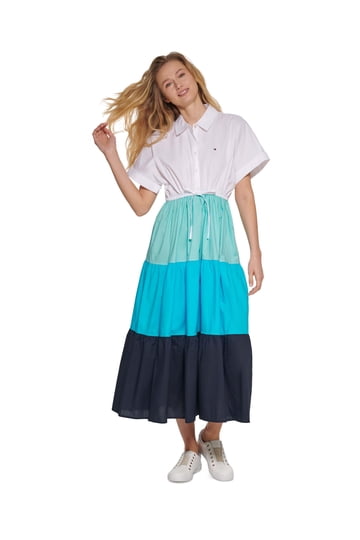 sachin and babi light blue dress Denim Dresses | Denim Dresses for Women main image 1