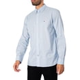 thumbnail image 1 of Tommy Hilfiger Core Flex Poplin Shirt, Blue, 1 of 6