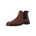 thumbnail image 1 of Tommy Hilfiger Core Leather Chelsea Boots, Brown, 1 of 9