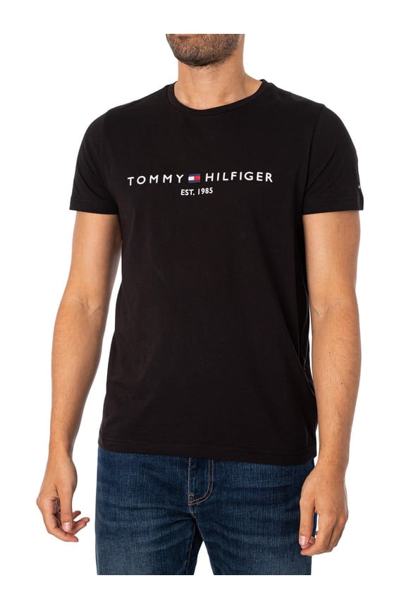 Core Logo T-Shirt, Black