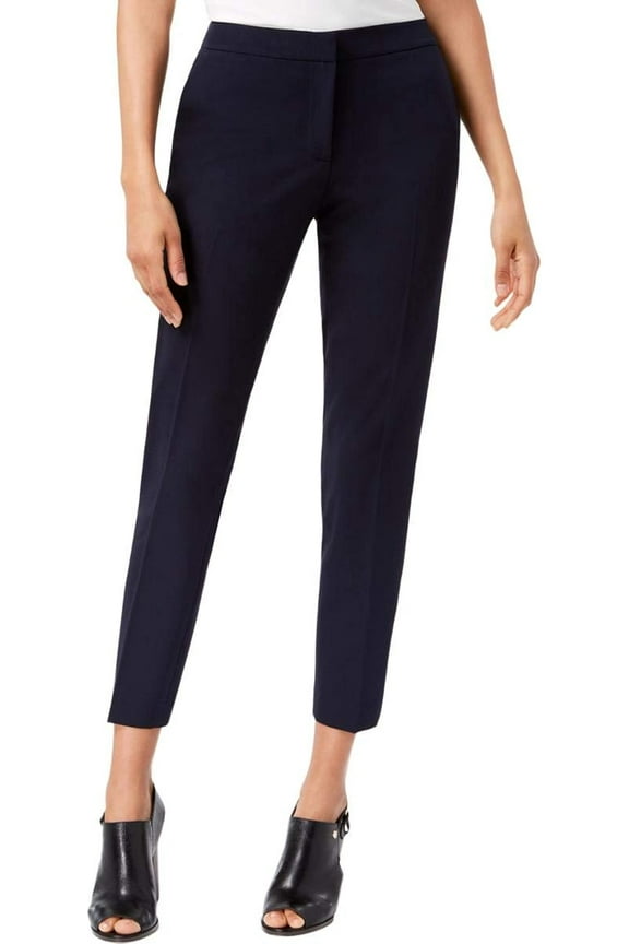 Dress Pants Straight-Legged Trousers for Women,Black,16