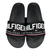 Tommy Hilfiger Eldin Mens Slide Sandals Black 10 D M