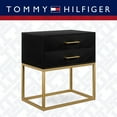 thumbnail image 1 of Tommy Hilfiger Ellias Bedside Table Black and Gold, 1 of 10