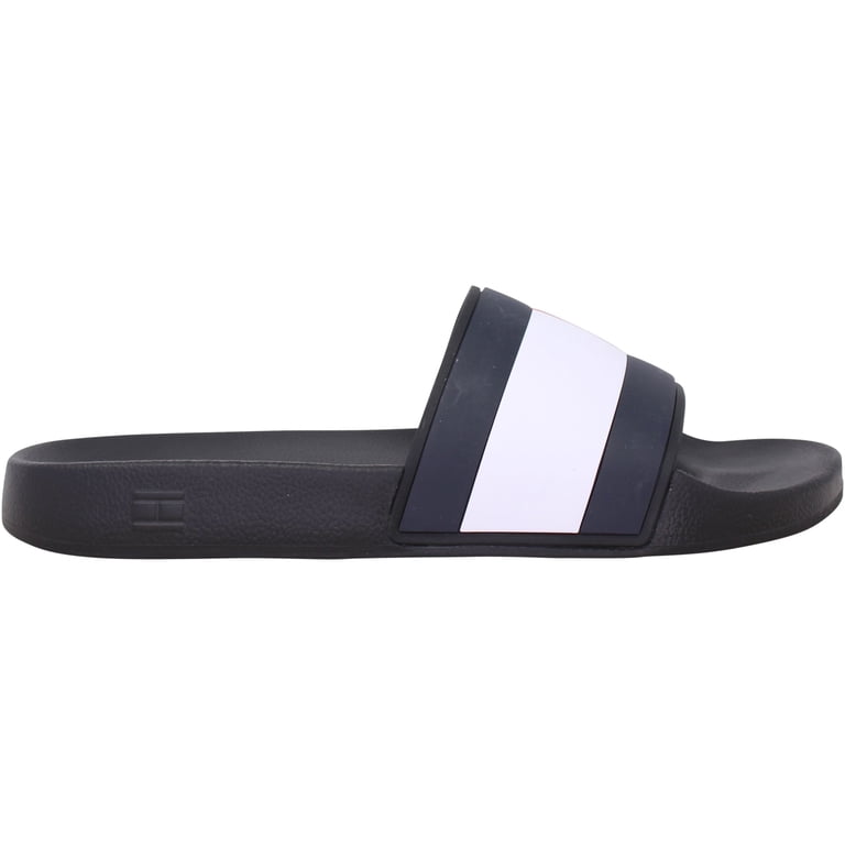 Tommy Hilfiger Mens slides sz 9 NEW NEW Tommy Hilfiger Black Suede Slides size 9 | eBay main image 3