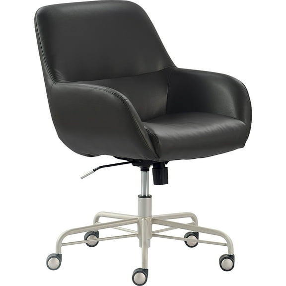 Tommy Hilfiger Forester Leather Office Chair Gray