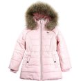 thumbnail image 1 of Tommy Hilfiger Girls Fleece Lined Puffer Jacket XS 5/6 Kids, 1 of 3