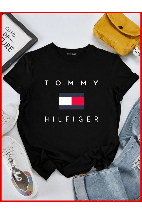 Tommy Hilfiger Iconic Casual Fashion Brand Crest Apparel V50121 Unisex T-Shirt, S-5XL