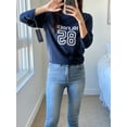 thumbnail image 1 of Tommy Hilfiger Long Sleeve Crew Neck T-Shirt Dark Navy 09T4213 410, 1 of 4