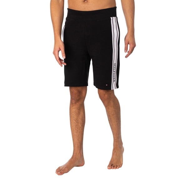 Tommy Hilfiger Lounge Track Sweat Shorts, Black