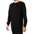 thumbnail image 1 of Tommy Hilfiger Lounge Track Sweatshirt, Black, 1 of 6