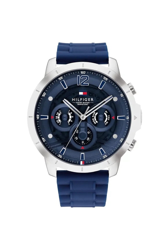 1710489 Men's Luca Stainless Steel Multifunction Watch, Navy