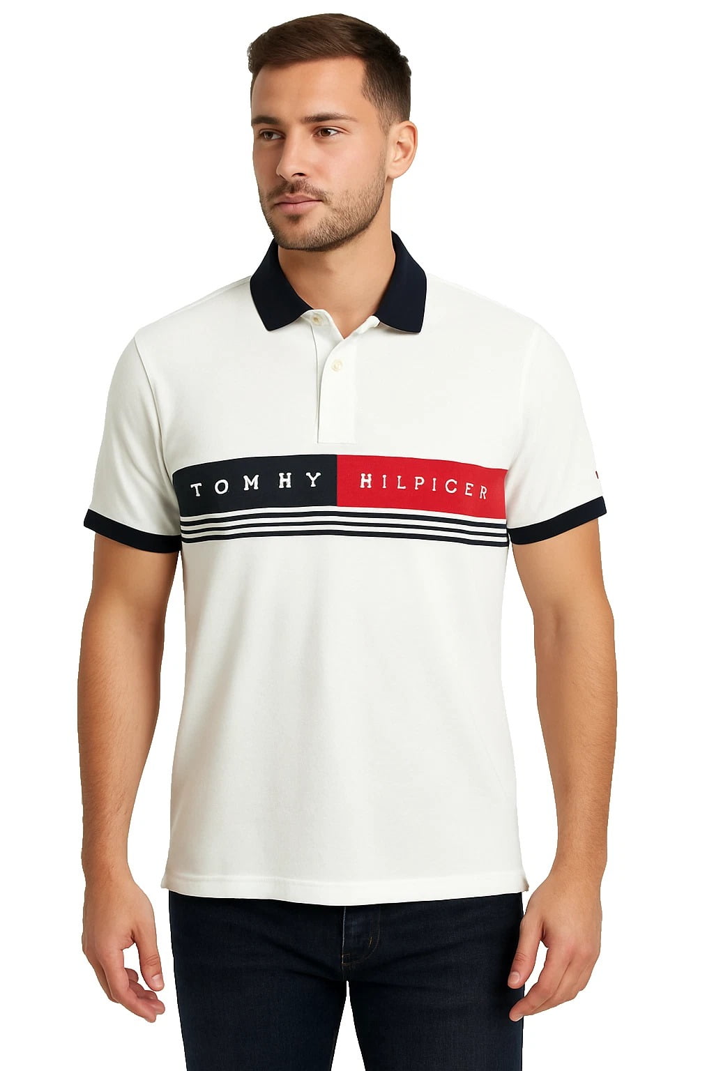 Polo Shirt Tommy Tall Tommy Hilfiger Pink Polo Shirt Tommy