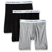 Tommy Hilfiger Mens 3-Pack Cotton Boxer Brief, Multi, Medium